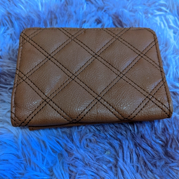 Faux leather wallet - tan - Picture 3 of 6